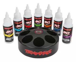 Traxxas Spinning Carousel Rack with Shock Oil (7) TRX5038X