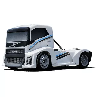 Hobao Hyper EPX Cab Truck W/Pearl Body 1:10 4WD Roller RC-auto valkoinen