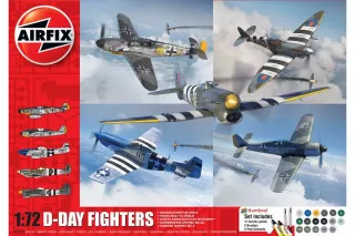 Airfix D-Day Fighters set 1/72 pienoismalli lentokone