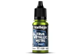 True Metallic Base Amber Green 18ml
