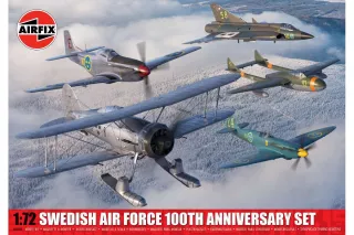 Airfix 1/72 Swedish Air Force 100th anniversary set