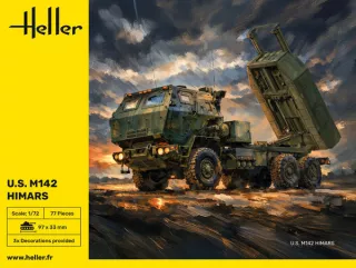 Border Model U.S. M142 Himars (High Mobility Artillery Rocket System) 1/72 pienoismalli maakalusto 30806