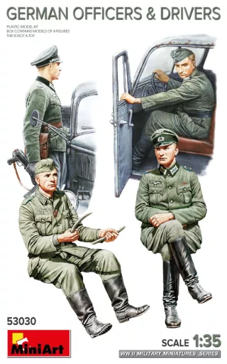 Miniart 1/35 German Officers & Drivers