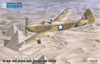 Specialhobby 1/72 DH.94 Moth Minor "In war and peace over Europe and Africa"