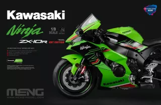Meng 1/9 Kawasaki Ninja ZX-10R KRT Edition (Pre-colored Edition)