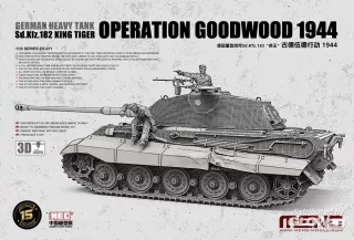 Meng 1/35 German Heavy Tank Sd.Kfz.182 King Tiger, Operation Goodwood 1944