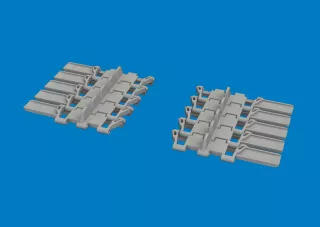 Eduard 1/35 Pz.Kpfw. III / IV winter tracks (3D Print)