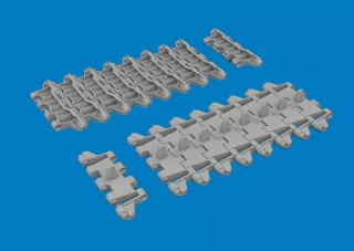 Eduard 1/35 Merkava Mk.I / II tracks (3D Print)