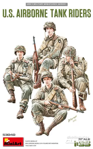 Miniart 1/35 U.S. Airborne Tank Riders