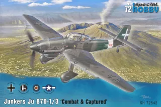 Specialhobby 1/72 Junkers Ju 87D-1/3 "Combat & Captured"