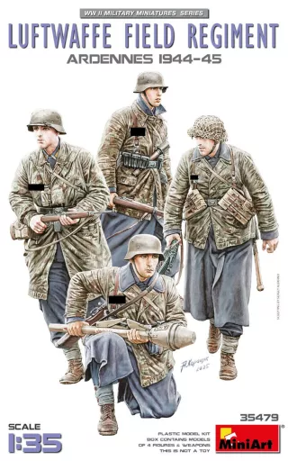 Miniart 1/35 Luftwaffe Field Regiment. Ardennes 1944-45