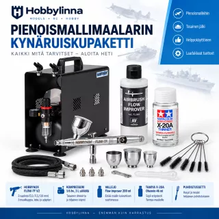 Pienoismallimaalarin Kynäruisku & Kompurapaketti