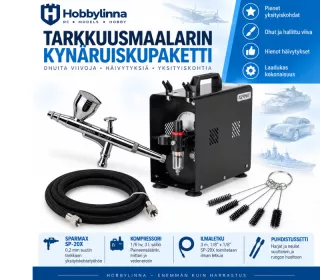Hobbynox Compressor & Airbrush Set * *