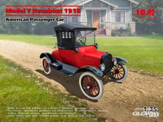ICM 1/35 Model T Runabout 1918. American Passenger Car