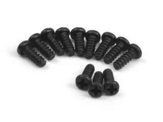 Blackzon Pan Head Self Tapping Screws PBHO 1.4x4mm (12pcs)
