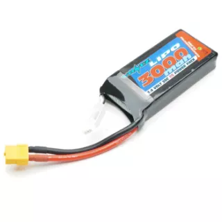 VOLTZ 3000mah 7.4V 30C LIPO SHORTY BATTERY PACK - XT60