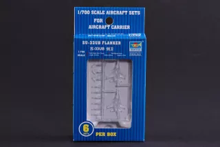 Trumpeter 1:700 Sukhoi Su-33UB Flanker (6pcs)