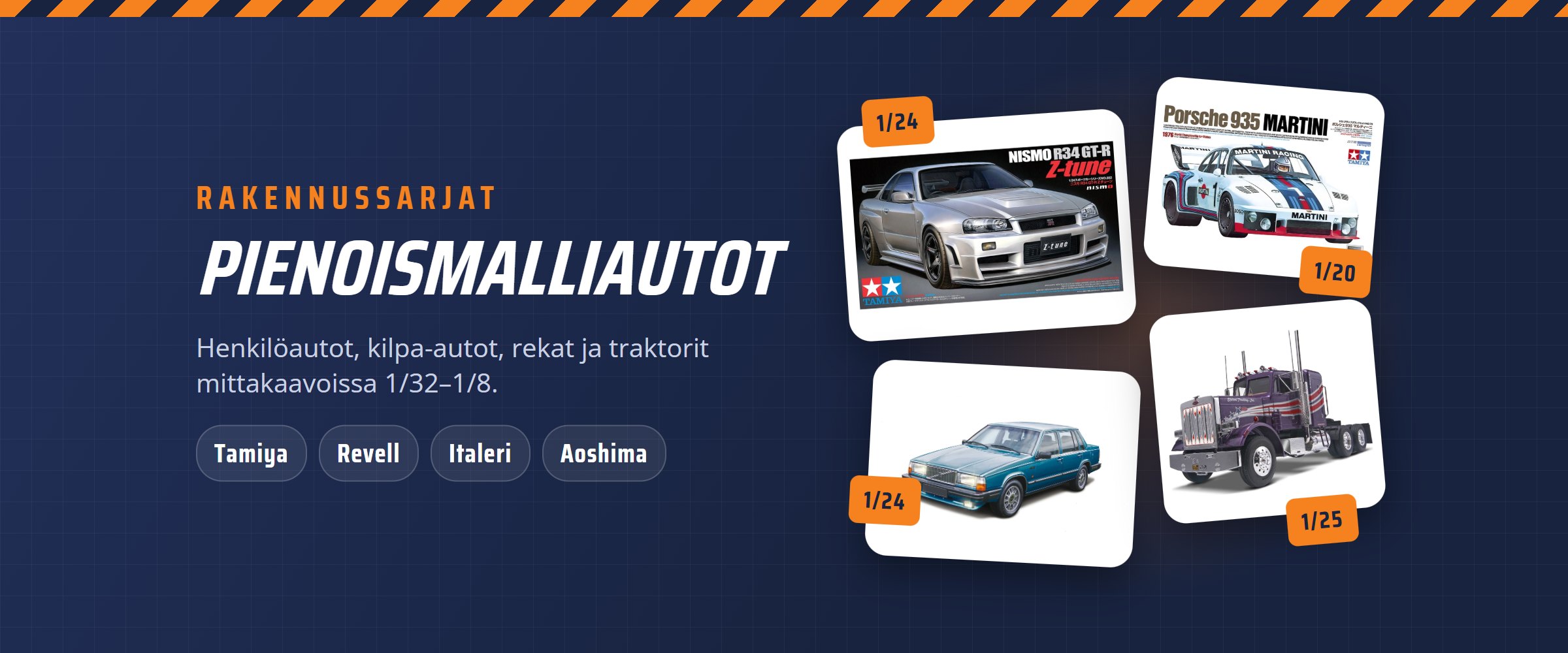 Pienoismalli Autot