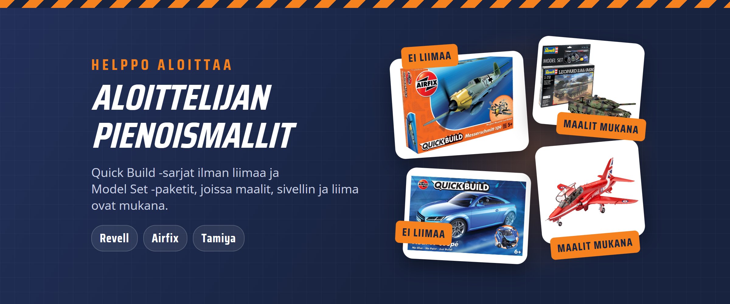 Aloittelijan pienoismallit