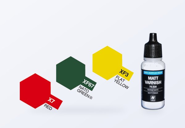 Paints for scale models