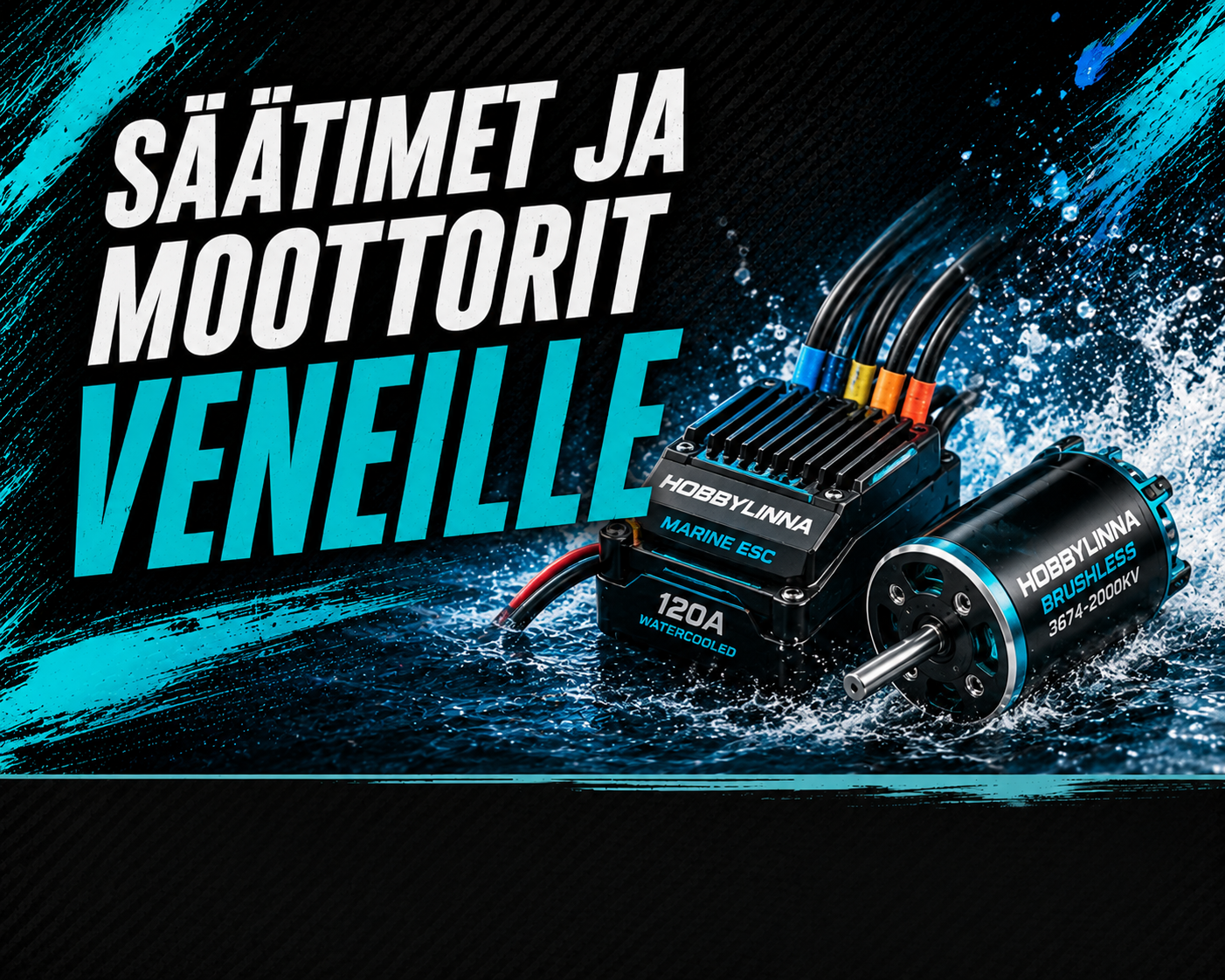 Säätimet ja moottorit veneille