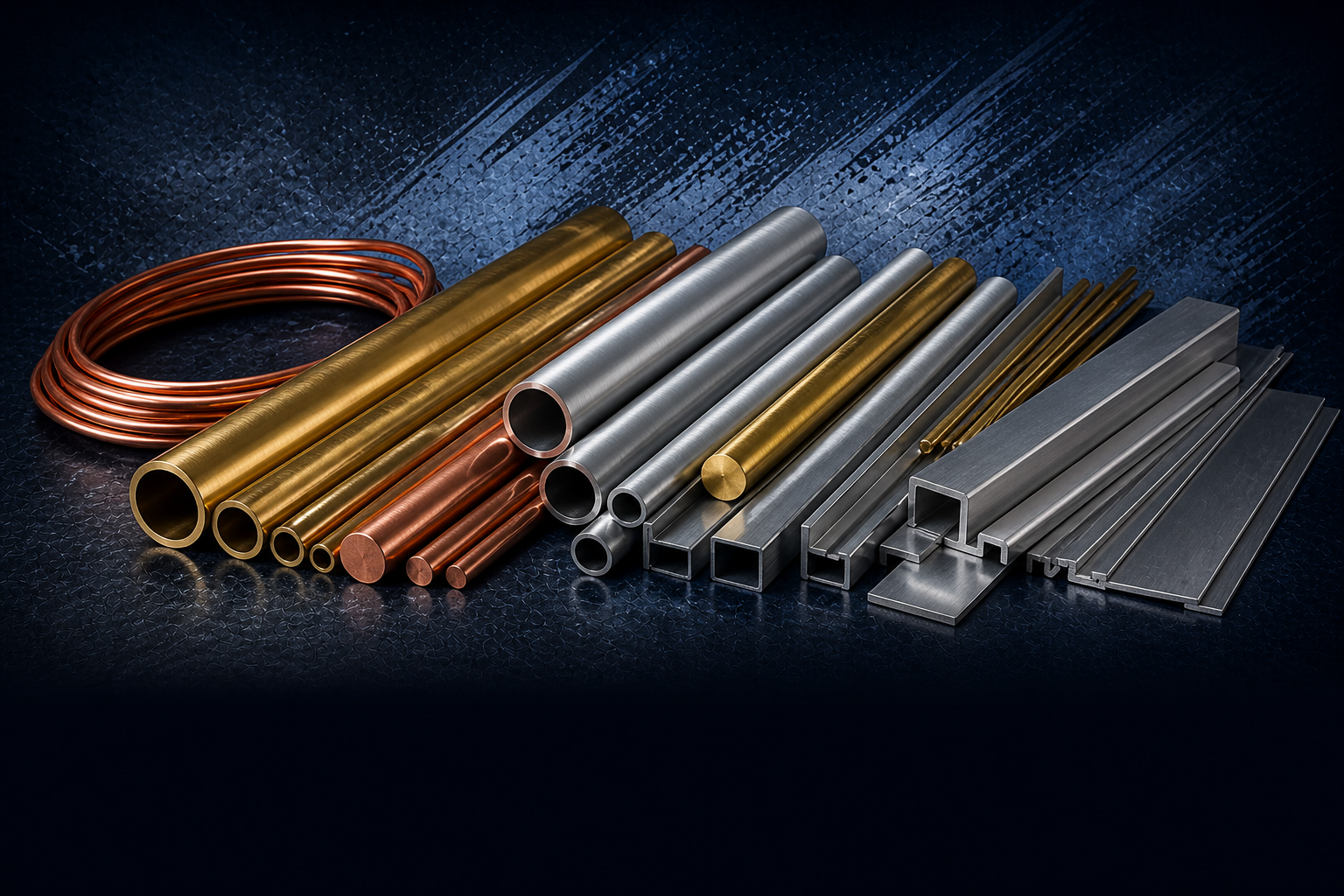 Metal pipes, rods, profiles, sheets