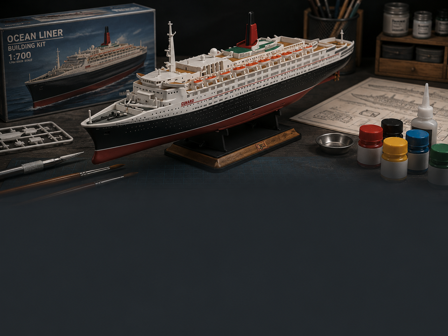Beginner's scale models, Ships