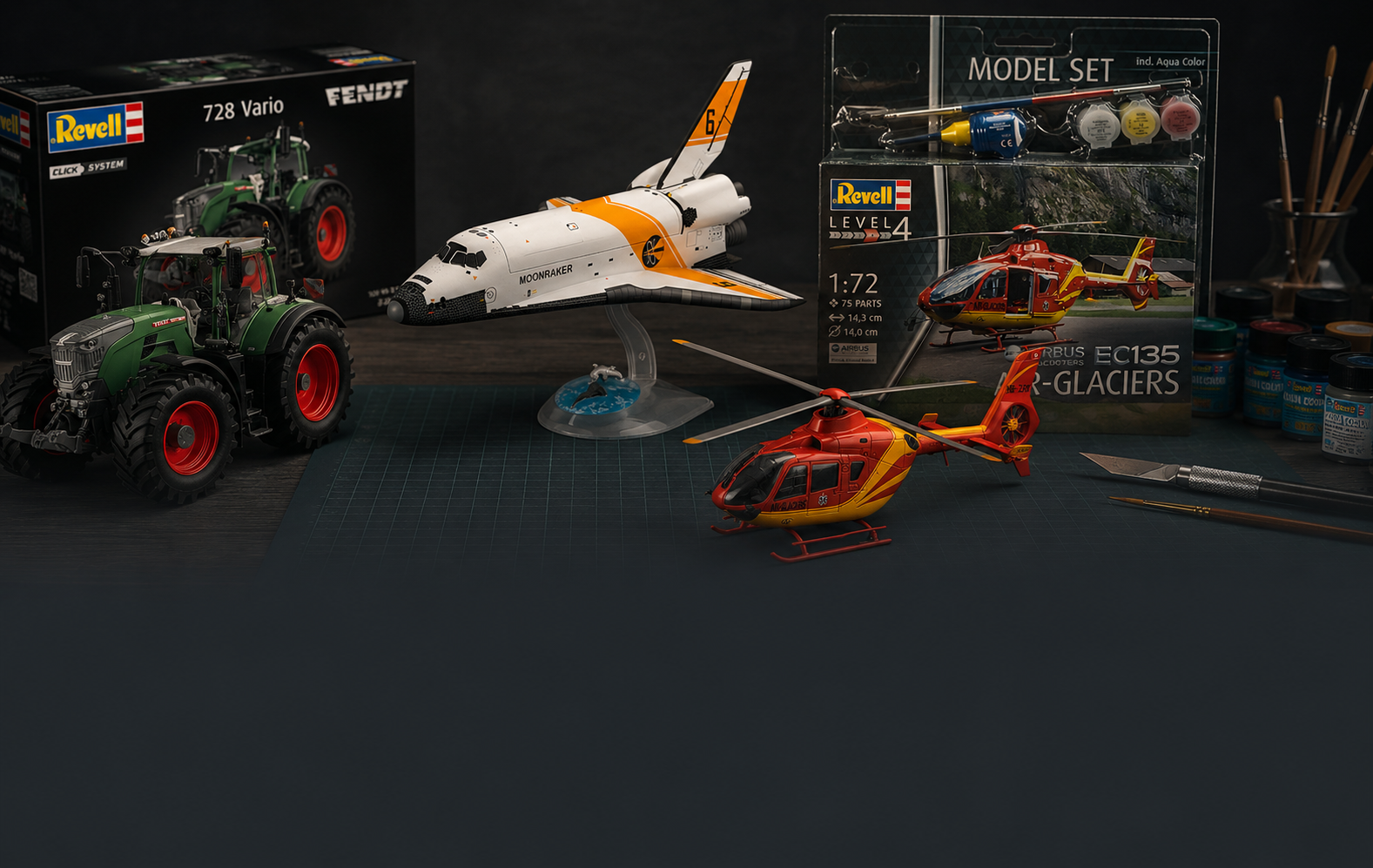 Beginner's scale models, misc