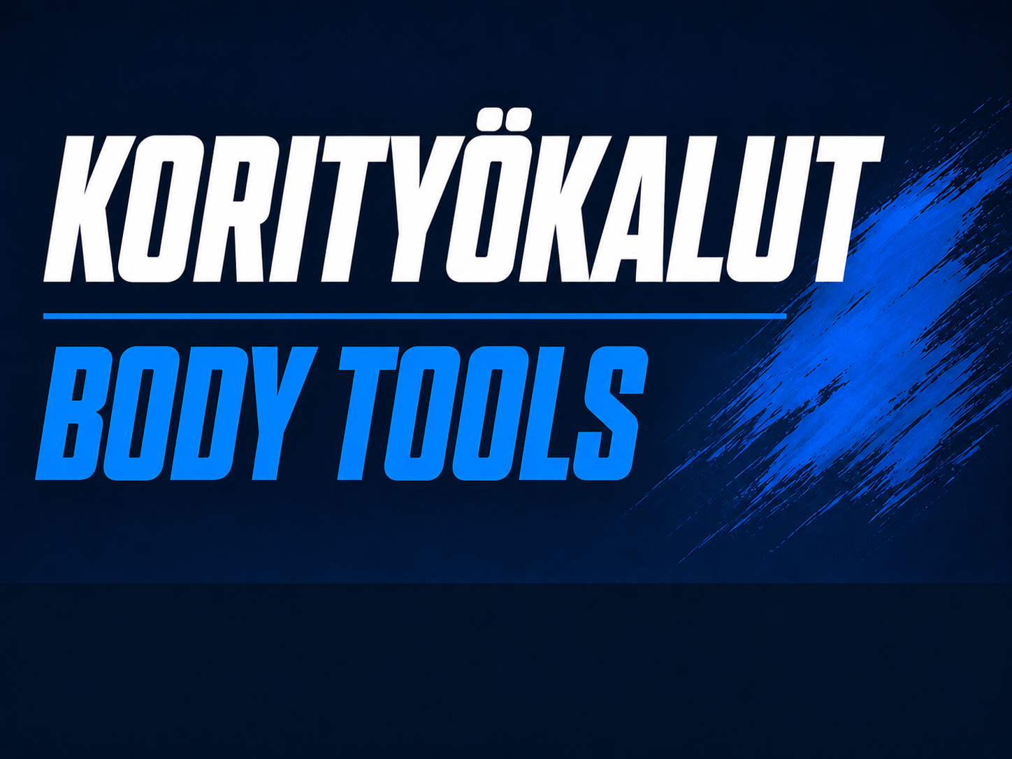 Korityökalut