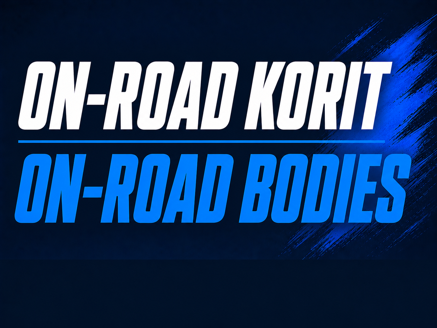 On-Road korit